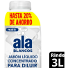 JABON LIQUIDO ROPA P/DILUIR ALA 500ML BLANCOS