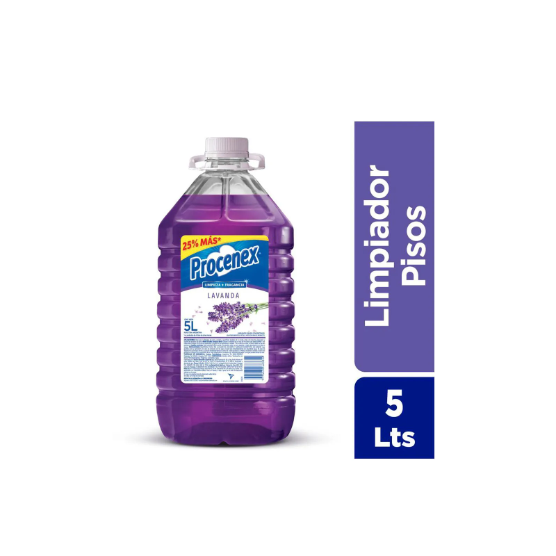LIMPIADOR PISOS PROCENEX X5L FRAGANCIA