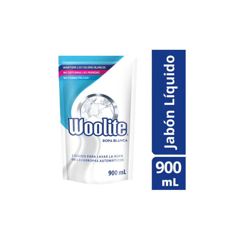 Jabón líquido para ropa Woolite Matic extra blanco 900 ml | Olimpio