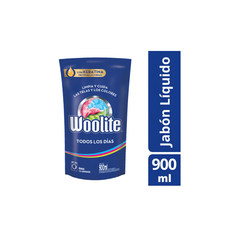 Jabón líquido para ropa Woolite Matic clásico 900 ml | Olimpio