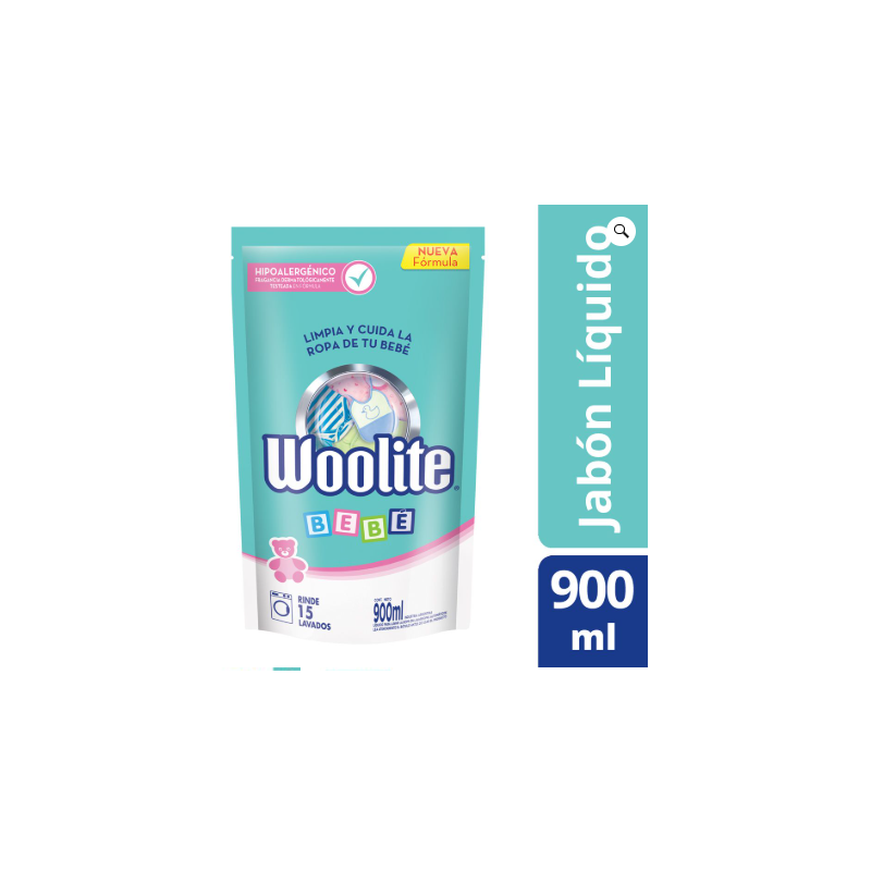 Jabón líquido para ropa Woolite Matic bebé 900 ml | Olimpio