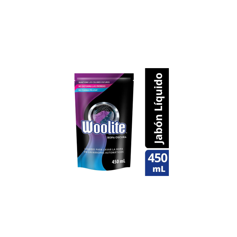 Jabón líquido para ropa Woolite Matic ropa oscura 450 ml | Olimpio