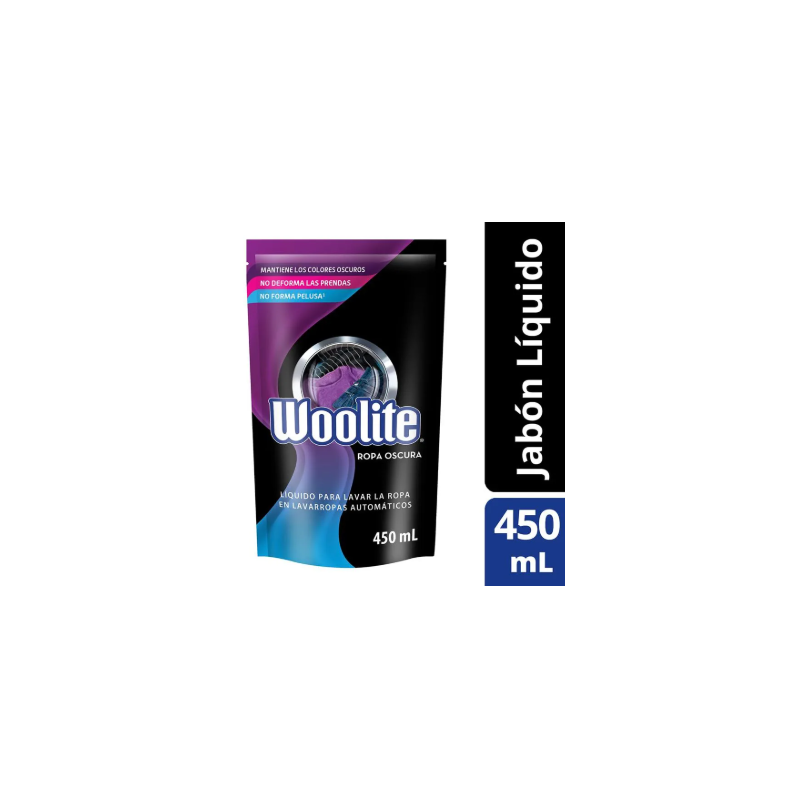 JABON LIQUIDO ROPA WOOLITE MATIC X450ML CLASICO