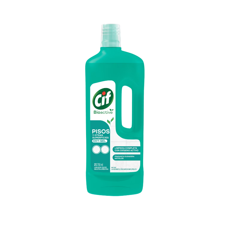 Limpiador de pisos Cif Oxygel 750 ml | Olimpio