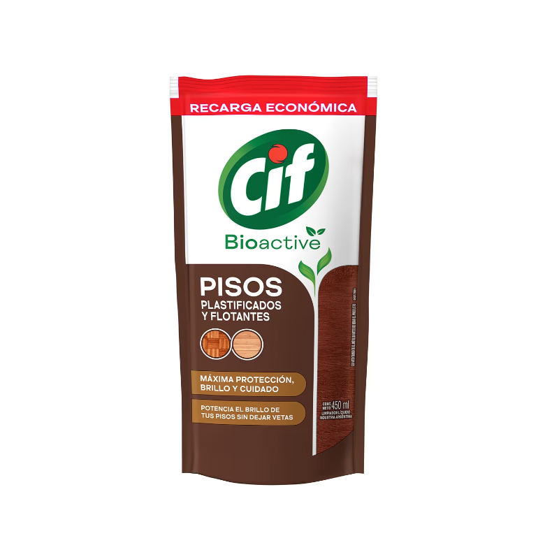 LIMPIADOR PISOS CIF PLASTIFICADOS DP X450ML