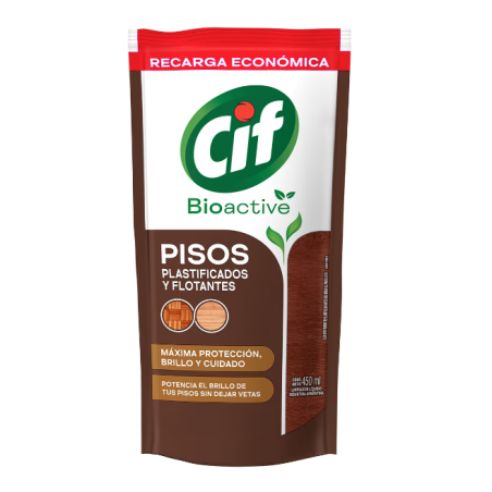 LIMPIADOR PISOS CIF PLASTIFICADOS DP X450ML