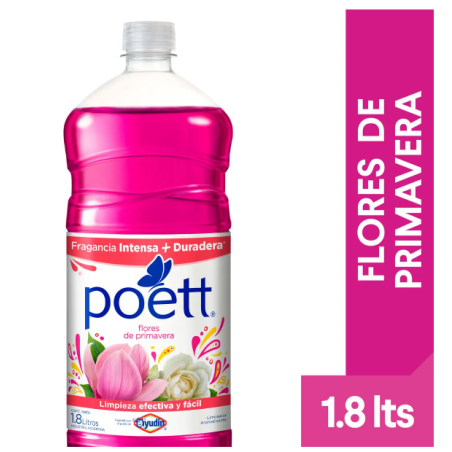 LIMPIADOR PISOS POETT X1,8L FRAGANCIAS