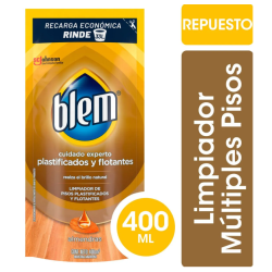 Limpiador para pisos plastificados Blem almendra doypack 400 ml | Olimpio