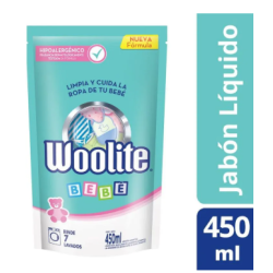 Jabón líquido para ropa Woolite Matic bebé 450 ml | Olimpio