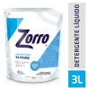 Jabón líquido para ropa Zorro clásico 3 L | Olimpio