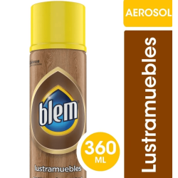 LIMPIADOR MUEBLES BLEM AERO X360ML MARRON