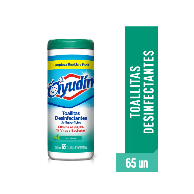 TOALLA DESINFECTANTE AYUDIN DP X65 FRESCA