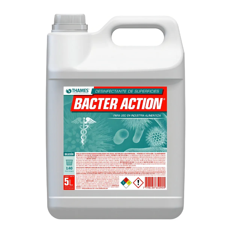 Desinfectante de superficies Bacter Action 5 L | Olimpio