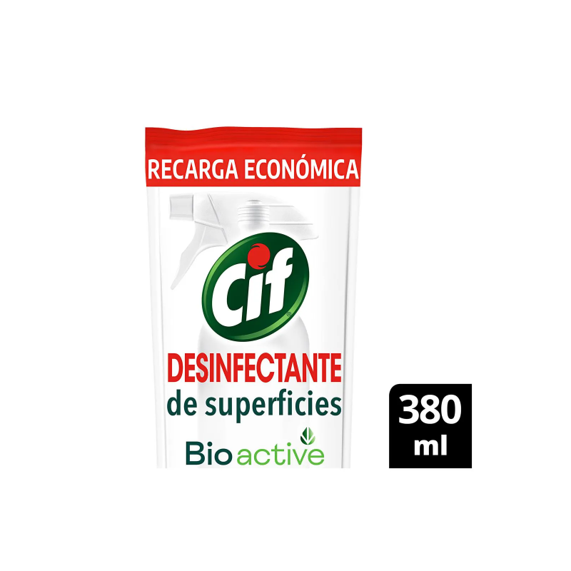 DESINFECTANTE CIF SUPERFICIES DP X380ML