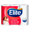 Papel higiénico Elite Cuidado Clásico 6 rollos x 30 m | Olimpio