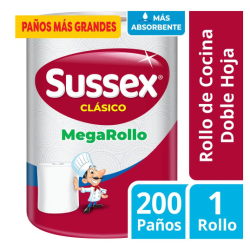 Rollo de cocina Sussex Familiar 200 paños | Olimpio