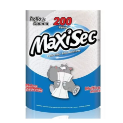 Rollo de cocina Maxisec 200 paños | Olimpio