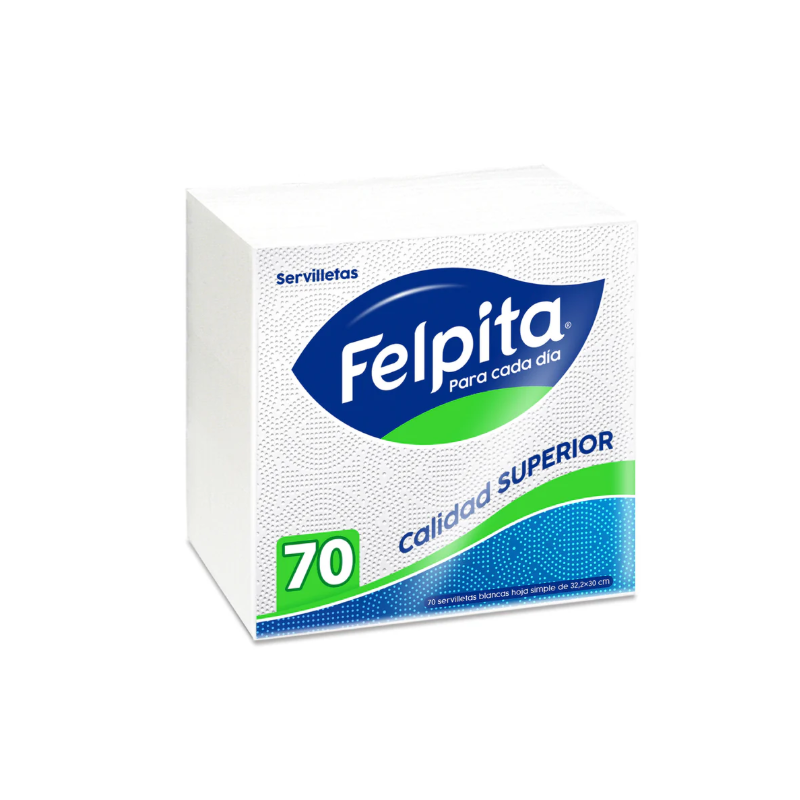 ROLLO COCINA FELPITA SERVILLETA BCA X70