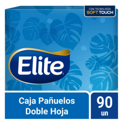 Pañuelos descartables Elite caja 90 unidades | Olimpio