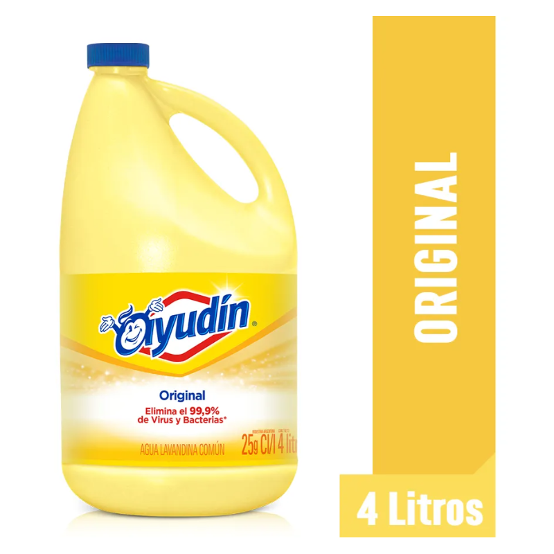 Lavandina Ayudín clásica 4 L | Olimpio