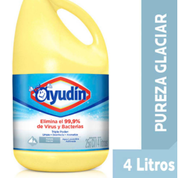 Lavandina Ayudín Glaciar 4 L | Olimpio