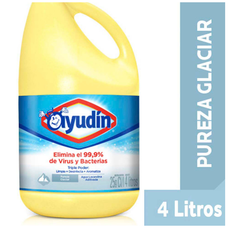 Lavandina Ayudín Glaciar 4 L | Olimpio