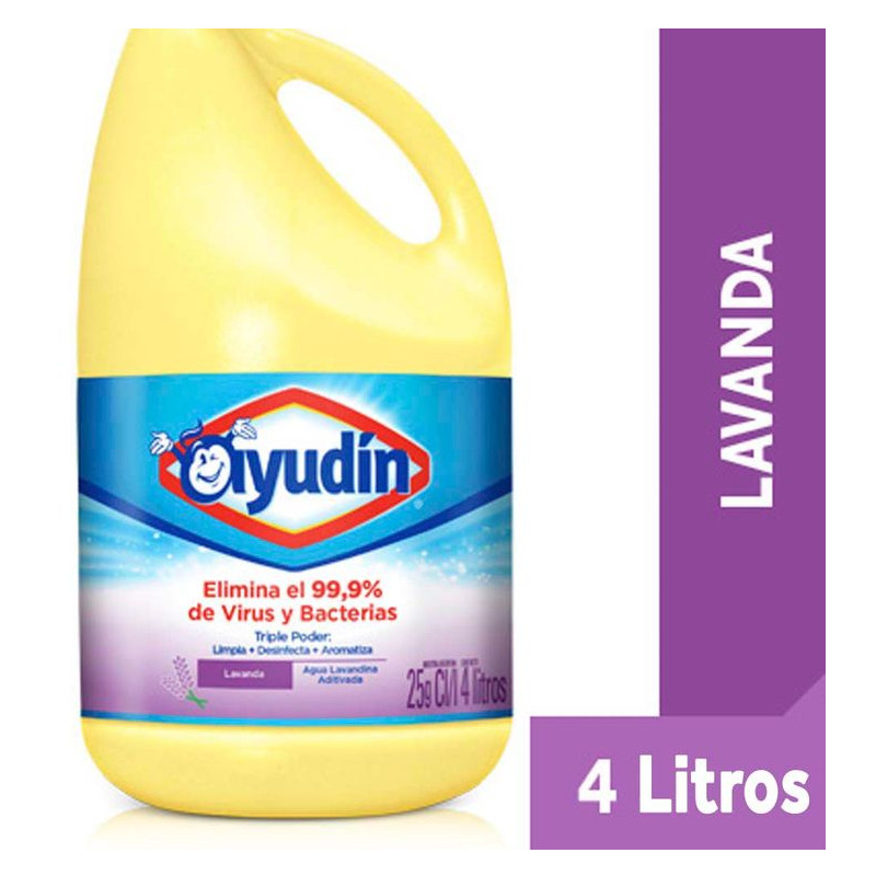 Lavandina Ayudín lavanda 4 L | Olimpio
