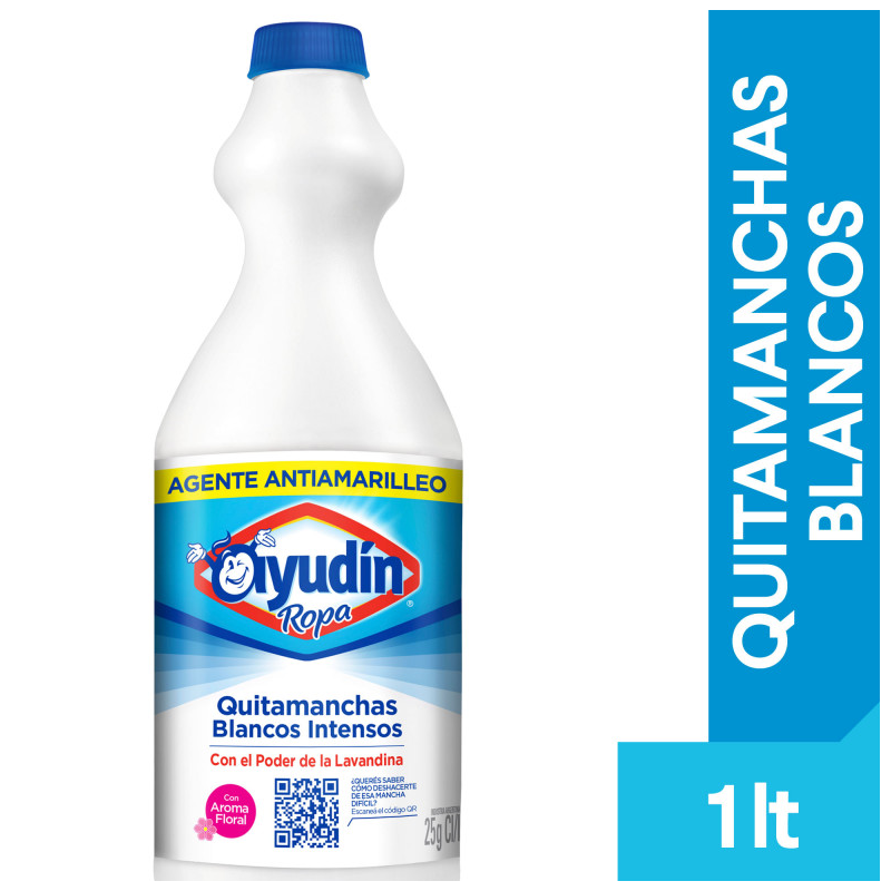 Quitamanchas Ayudín con lavandina 1 L | Olimpio