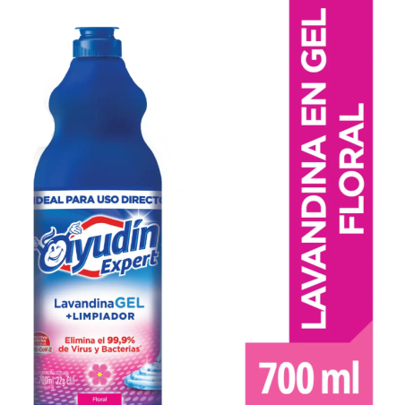 LAVANDINA GEL AYUDIN 700ML FLORAL