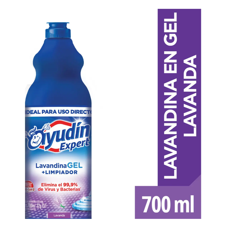 Lavandina en gel Ayudín lavanda 700 ml | Olimpio