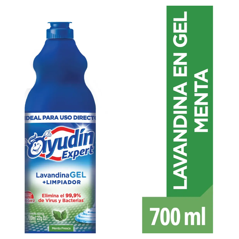 Lavandina en gel Ayudín menta 700 ml | Olimpio