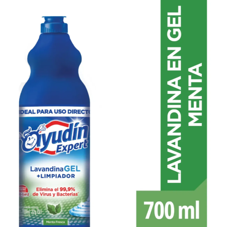 LAVANDINA GEL AYUDIN 700ML MENTA
