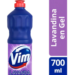 Lavandina en gel Vim lavanda 700 ml | Olimpio