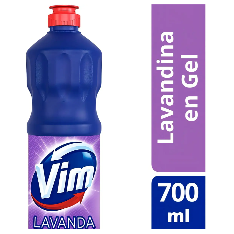 Lavandina en gel Vim lavanda 700 ml | Olimpio