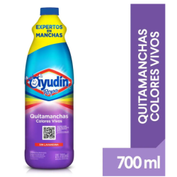 Quitamanchas Ayudín colores vivos 700 ml | Olimpio