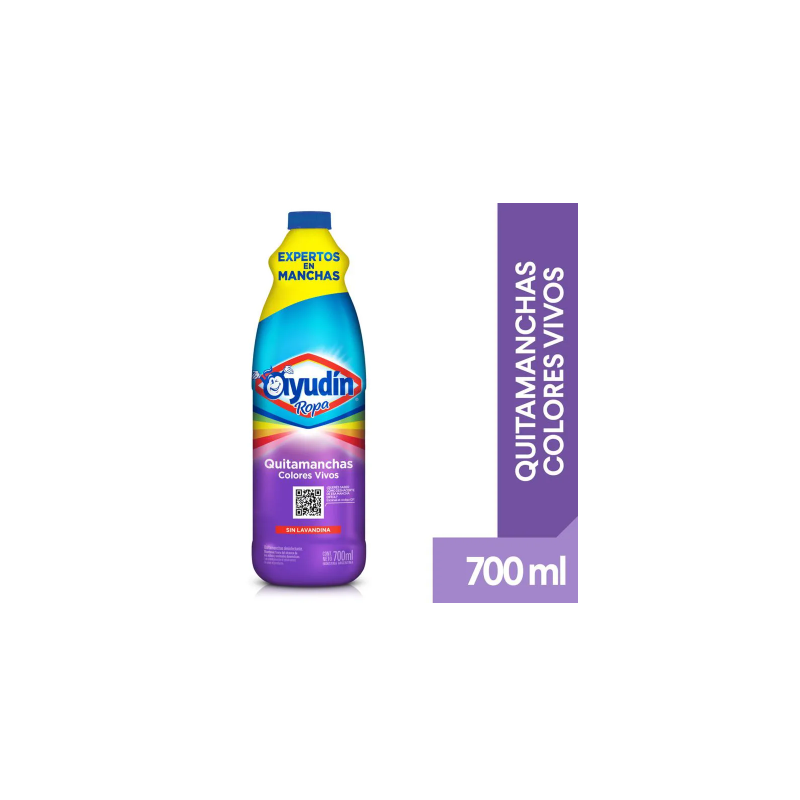 Quitamanchas Ayudín colores vivos 700 ml | Olimpio