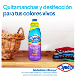 Quitamanchas Ayudín colores vivos 700 ml | Olimpio