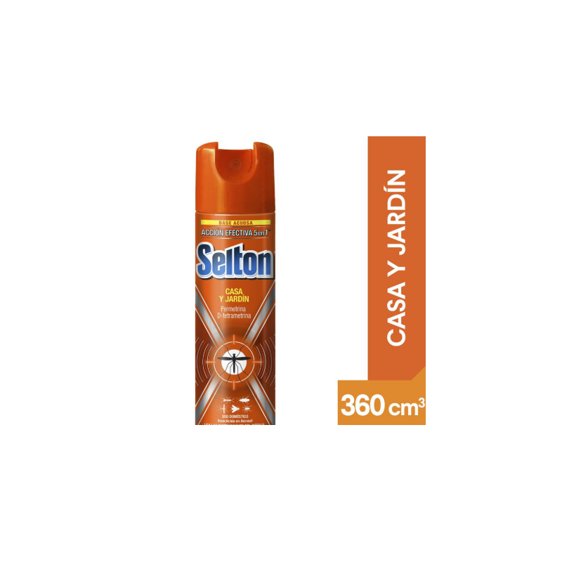 Insecticida Selton casa y jardín 360 ml | Olimpio