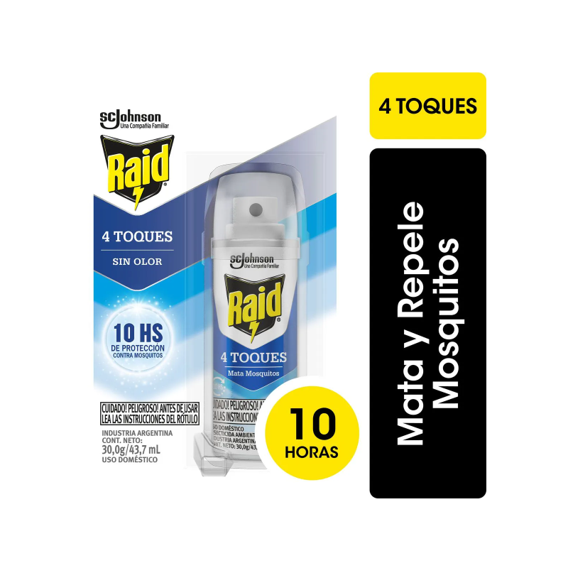 Insecticida Raid Mini sin olor 43 ml | Olimpio