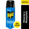 Insecticida Raid mata moscas y mosquitos sin olor aerosol 360 ml | Olimpio