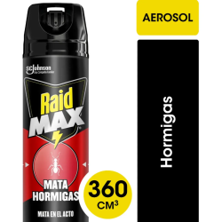Insecticida Raid hormigas Max aerosol 360 ml | Olimpio