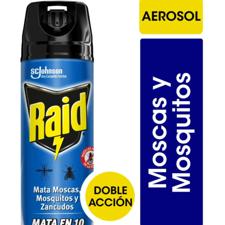 INSECTICIDA RAID X360 MM AZUL