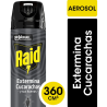 Insecticida Raid exterminador de cucarachas aerosol 360 ml | Olimpio