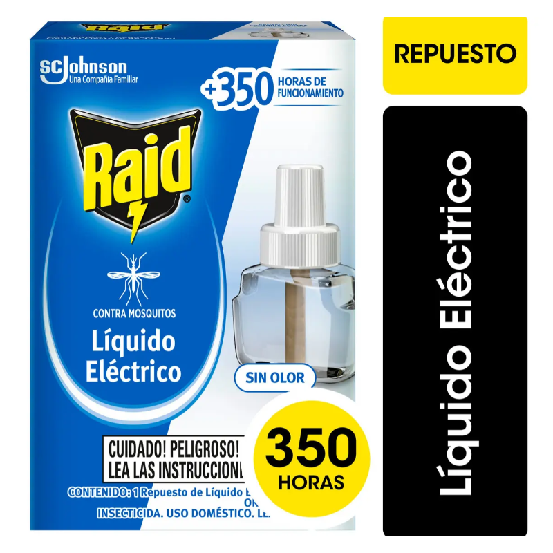 INSECTICIDA RAID LIQUIDO ELECTRICO RTO