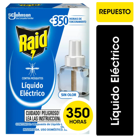 INSECTICIDA RAID LIQUIDO ELECTRICO RTO