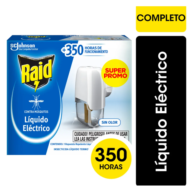 Insecticida líquido eléctrico Raid aparato | Olimpio