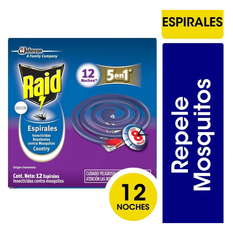 Espirales Raid Fresh Country x12 | Olimpio