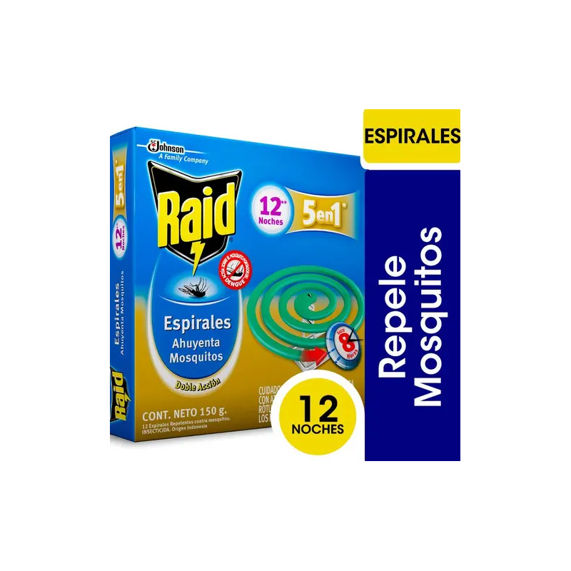 Espirales Raid clásico x12 | Olimpio