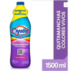 Quitamanchas Ayudín colores vivos 1,5 L | Olimpio