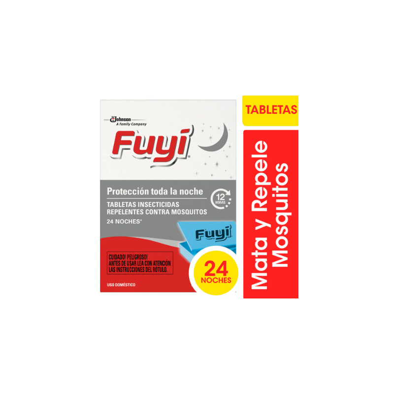 Tabletas insecticidas Fuyi doble acción x24 | Olimpio